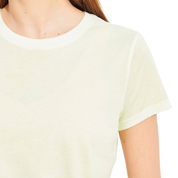 Patrick Assaraf Pima Cotton Reverse Spray Wash T-Shirt - Picture 5 of 12